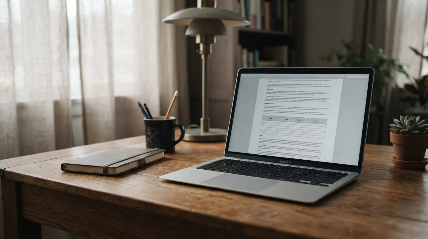 Desktop mit geöffnetem Dokument zur LUGAS-Einzahlungsbeschränkung