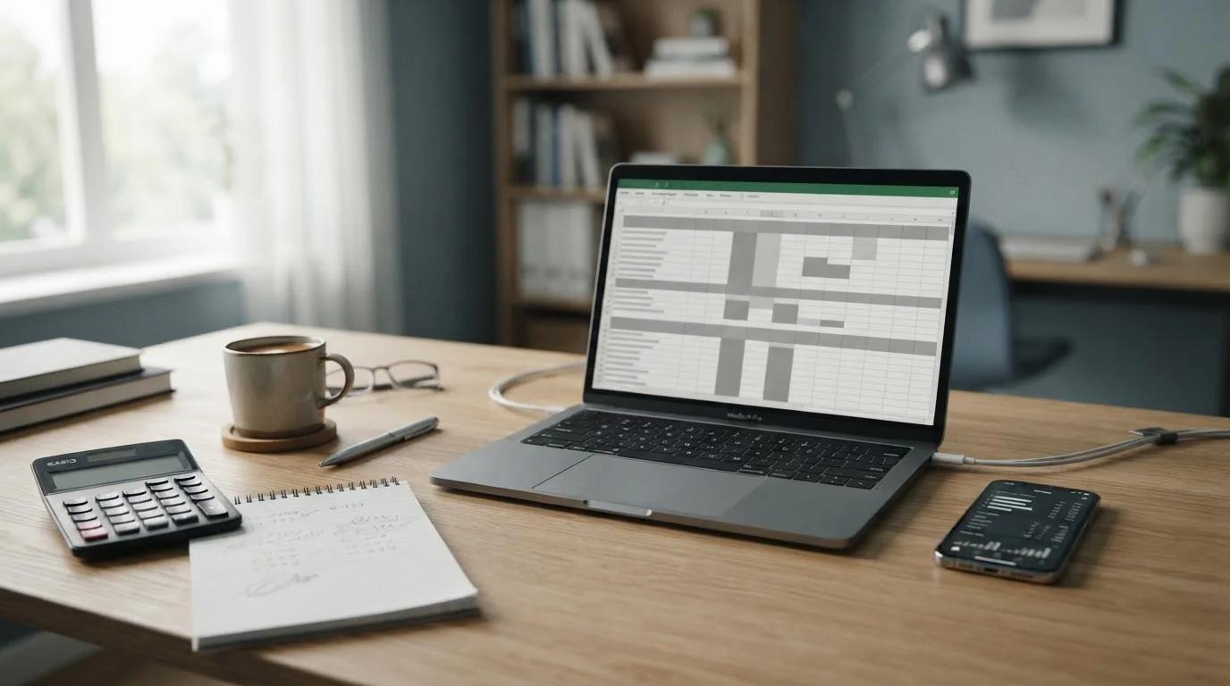 Analyse von Sportwetten-Quoten und Margen auf einem Laptop-Bildschirm